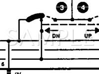1994 Mercury Sable  3.8 V6 GAS Wiring Diagram