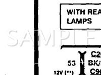 1995 Ford Aerostar  4.0 V6 GAS Wiring Diagram