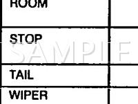 1995 Ford Aspire SE 1.3 L4 GAS Wiring Diagram