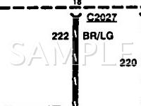 1995 Ford Crown Victoria S 4.6 V8 GAS Wiring Diagram