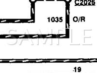 1995 Ford Crown Victoria LX 4.6 V8 GAS Wiring Diagram