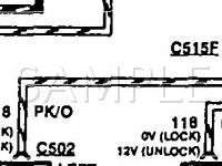 1995 Ford Crown Victoria  4.6 V8 GAS Wiring Diagram