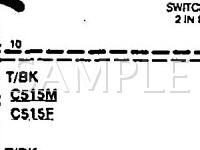 1995 Ford Crown Victoria  4.6 V8 GAS Wiring Diagram