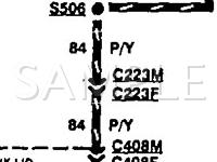 1995 Mercury Grand Marquis  4.6 V8 GAS Wiring Diagram