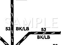 1995 Ford E-150 Econoline Club Wagon 5.8 V8 GAS Wiring Diagram