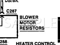 1995 Mercury Tracer LTS 1.8 L4 GAS Wiring Diagram