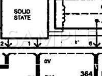 1995 Mercury Tracer LTS 1.8 L4 GAS Wiring Diagram