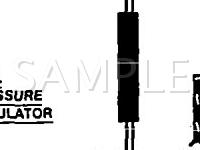 1995 Ford Contour SE 2.5 V6 GAS Wiring Diagram