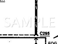 1995 Ford Contour GL 2.0 L4 GAS Wiring Diagram