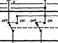 1995 Ford Contour LX 2.0 L4 GAS Wiring Diagram