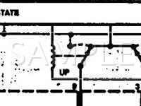 1995 Ford Probe GT 2.5 V6 GAS Wiring Diagram