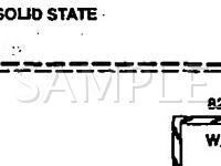 1995 Ford Probe GT 2.5 V6 GAS Wiring Diagram