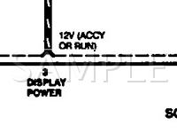 1995 Mercury Sable  3.0 V6 GAS Wiring Diagram