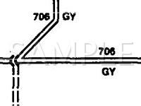 1995 Mercury Sable  3.0 V6 GAS Wiring Diagram