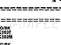 1995 Mercury Cougar XR-7 4.6 V8 GAS Wiring Diagram
