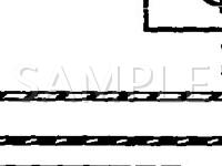 1995 Mercury Cougar XR-7 3.8 V6 GAS Wiring Diagram