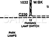 1995 Lincoln Town CAR Cartier 4.6 V8 GAS Wiring Diagram
