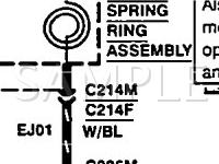 1995 Mercury Villager  3.0 V6 GAS Wiring Diagram