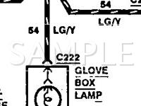 1995 Ford Windstar  3.8 V6 GAS Wiring Diagram