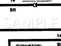 1995 Ford Windstar  3.0 V6 GAS Wiring Diagram