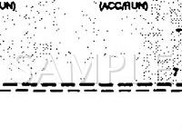1995 Ford Windstar  3.8 V6 GAS Wiring Diagram