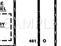 1995 Ford Windstar  3.8 V6 GAS Wiring Diagram