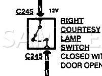 1996 Ford Aerostar  4.0 V6 GAS Wiring Diagram