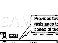 1996 Ford Aspire  1.3 L4 GAS Wiring Diagram