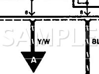 1996 Ford Aspire  1.3 L4 GAS Wiring Diagram