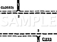 1996 Ford Aspire  1.3 L4 GAS Wiring Diagram