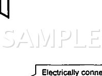 1996 Ford Aspire  1.3 L4 GAS Wiring Diagram