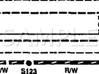 1996 Ford Aspire  1.3 L4 GAS Wiring Diagram