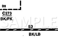 1996 Ford Bronco  5.8 V8 GAS Wiring Diagram