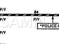 1996 Ford Crown Victoria Police Interceptor 4.6 V8 GAS Wiring Diagram
