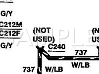 1996 Ford E-250 Econoline Super 5.8 V8 GAS Wiring Diagram
