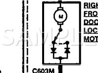 1996 Mercury Tracer LTS 1.8 L4 GAS Wiring Diagram
