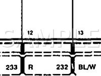 1996 Ford Escort  1.9 L4 GAS Wiring Diagram
