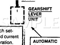 1996 Ford Contour GL 2.0 L4 GAS Wiring Diagram