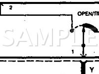 1996 Ford Contour GL 2.0 L4 BI-FUEL Wiring Diagram