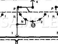 1996 Ford Ranger  4.0 V6 GAS Wiring Diagram