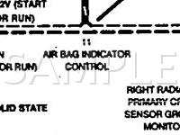 1996 Mercury Sable  3.0 V6 GAS Wiring Diagram