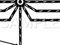 1996 Mercury Sable  3.0 V6 GAS Wiring Diagram