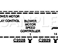 1996 Mercury Villager  3.0 V6 GAS Wiring Diagram