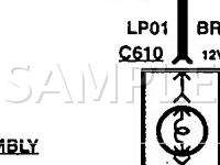 1996 Mercury Villager  3.0 V6 GAS Wiring Diagram