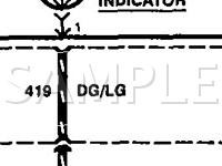 1996 Ford Windstar  3.0 V6 GAS Wiring Diagram