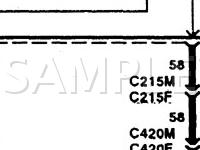 1997 Ford Aerostar  4.0 V6 GAS Wiring Diagram