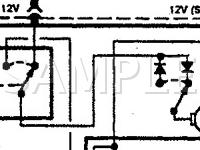 1997 Ford Aspire  1.3 L4 GAS Wiring Diagram