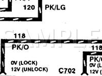 1997 Ford Crown Victoria  4.6 V8 CNG Wiring Diagram