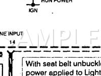 1997 Mercury Grand Marquis  4.6 V8 GAS Wiring Diagram