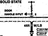 1997 Ford E-250 Econoline Super 4.2 V6 GAS Wiring Diagram